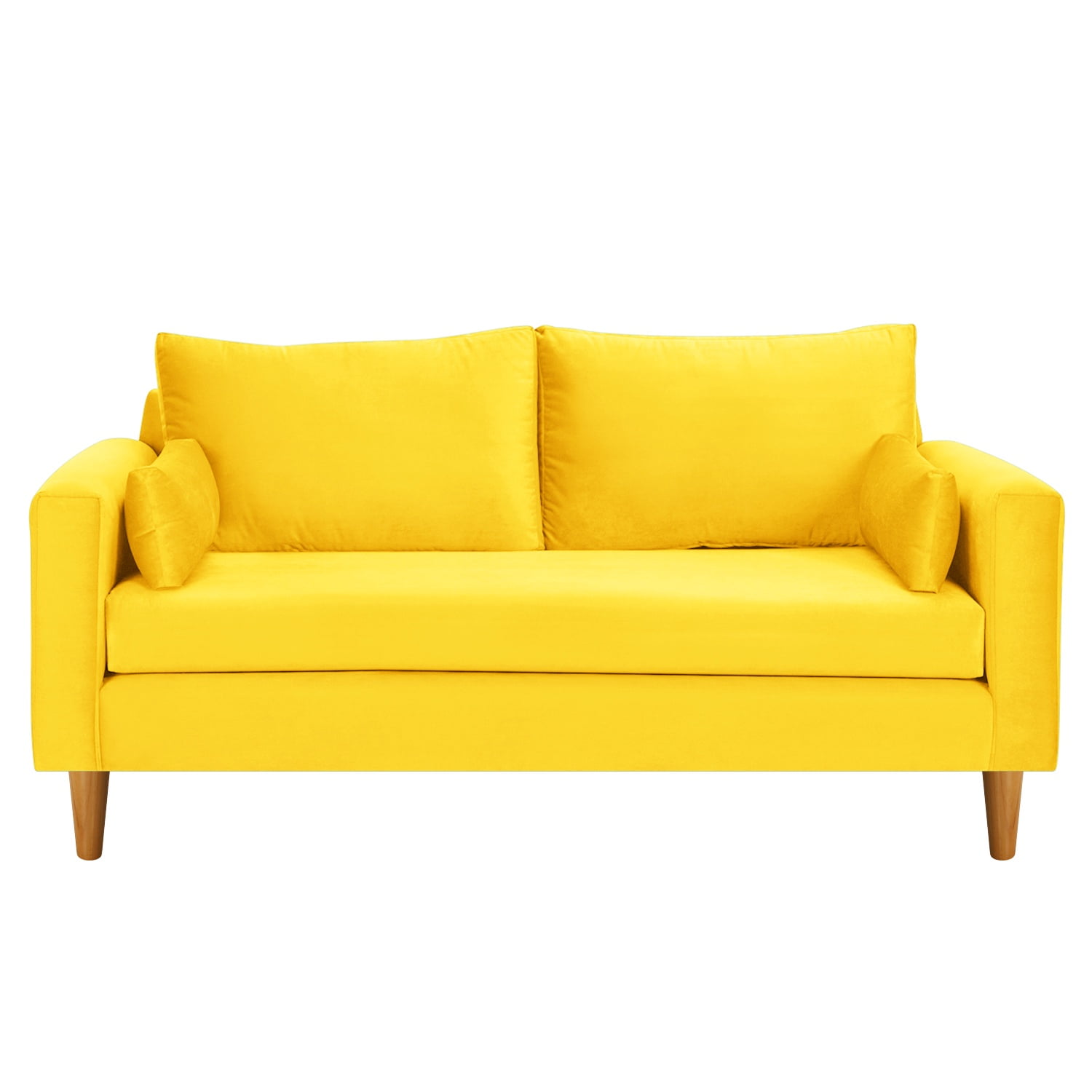 Bodevir - Sofa Sky 3c Felpa 04 Amarillo