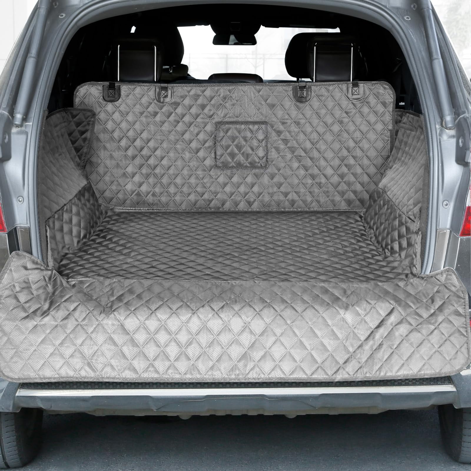 Funda De Carga Suv Peticon Impermeable Para Perros, Ajuste Universal