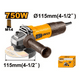 thumbnail image 2 of Esmeril Amoladora Galletero Angular 4 12'' 750w 12.000rpm Naranja 60 Hz, 2 of 2