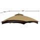 thumbnail image 4 of Toldo de repuesto para gazebo ABCCANOPY para Lowe's Allen Roth, 4 of 6