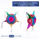 thumbnail image 2 of Piñata FIESTA WRAPS 91 cm Estrella Extragrande Hecha a Mano, 2 of 9