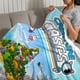 thumbnail image 3 of Los Casos de las Criaturas anti-pilling, suave, ligera, esponjosa y acogedora de lujo para hogar y cocina – Perfecta para niños y adultos,200X150cm, 3 of 6