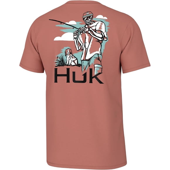 Polera HUK de Pesca Gráfica de Secado Rápido UPF 50