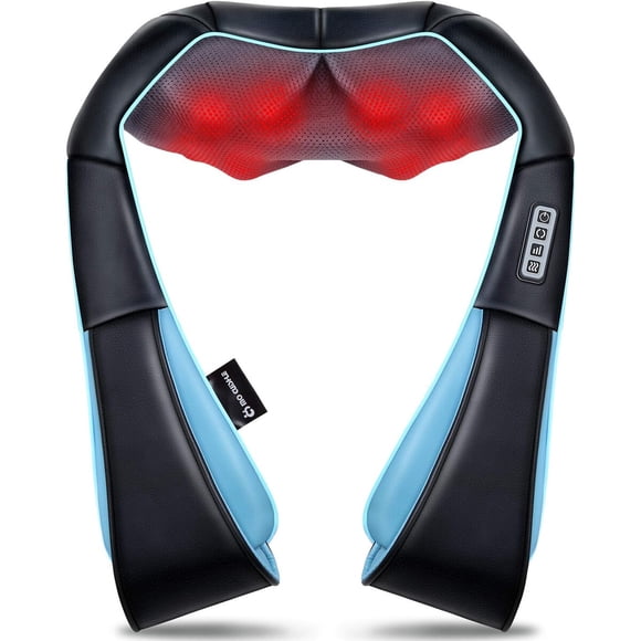 Masajeador Shiatsu 8 Nodos Calor Espalda Cuello