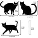thumbnail image 3 of 3pcs, Scary Halloween Yard Signs - Black Cat and Witch Decorations for Garden and Lawn - Outdoor Decorations for Spooky Fun, 3 of 4