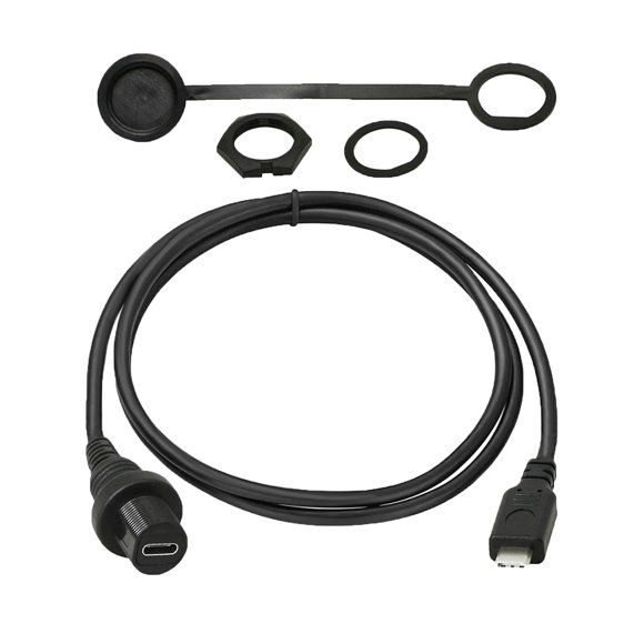 Cable De Datos USB 2.0 Tipo C, Extensor USB Resistente Al Agua Para Camiones, Vehículos, Yates