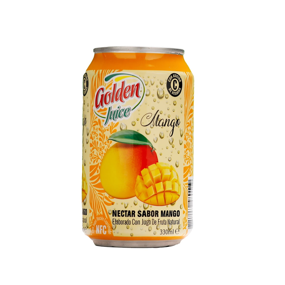 Pack 24 Unidades Golden Juice Nectar Sabor Mango 330ml