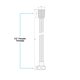 thumbnail image 5 of Manguera de Ducha Dura Faucet DF-SA200-CP 152 cm Acero Inoxidable, 5 of 5