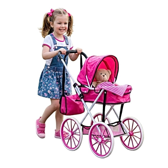 Coche Juguete De Niña Para Muñecas
