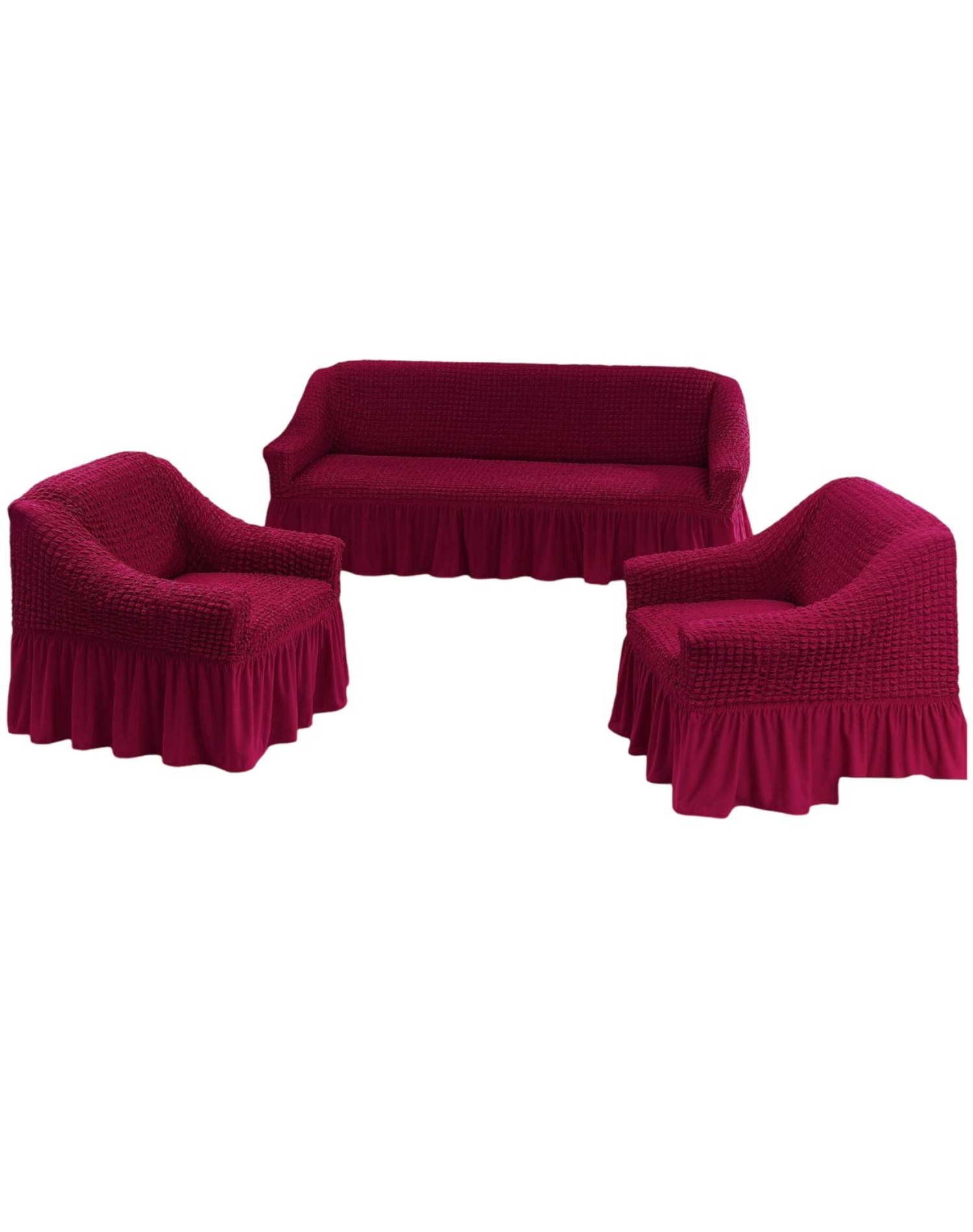 Genérico - Set De Fundas Turkas Cuadrille 3+1+1 D5.9