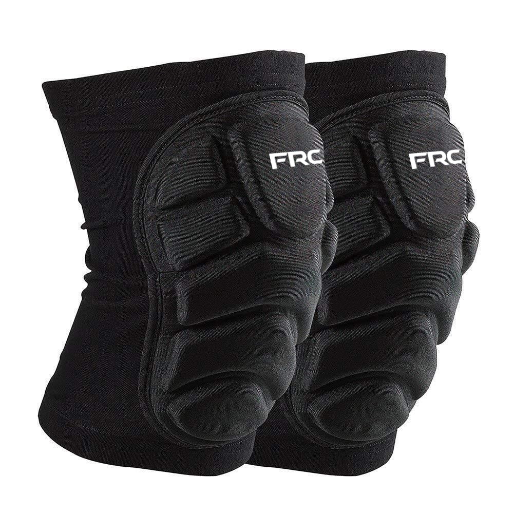 Frc - Par De Rodilleras Universales Negro Arquero/volley/skate