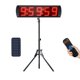 thumbnail image 1 of Reloj Cronómetro de Carrera GAN XIN 57 cm LED con Control Remoto, 1 of 6
