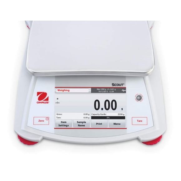 Balanza Ohaus STX2201 2200 g × 0,1 g Pantalla Táctil