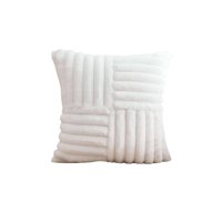 Genérico - Pack De 4 Fundas Peluda Empalmada Blanco