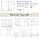 thumbnail image 5 of Set organizador de cajones StorI SimpleSort, 10 piezas, plástico transparente, 5 of 8