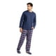 thumbnail image 1 of Pijama Algodón Azul Talla M Hombre, 1 of 3