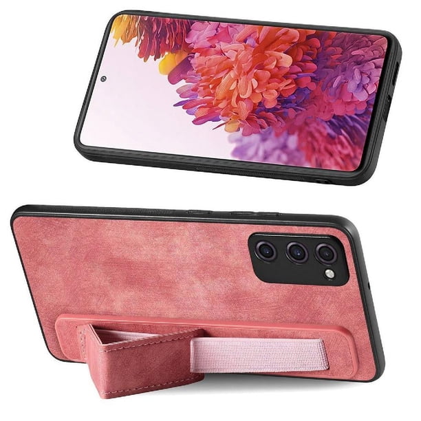 Funda Protectora con Correa para Samsung Galaxy S20 FE Resistente a Golpes Rosa