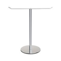 Magideal - Soporte De Toalla De Toalla De Encimera Soporte De Joyería De Joyería Toallero T De La Toalla De Toalla De Toalla De Toalla De Toalla Para El Inodoro Argén