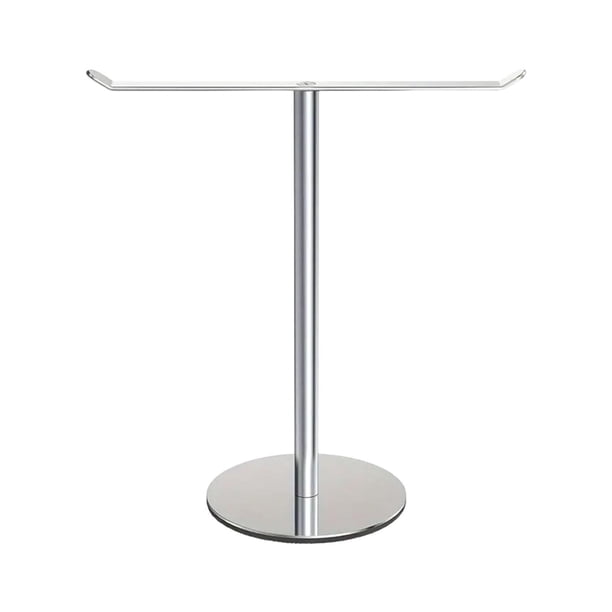 Soporte de toalla de toalla de encimera soporte de joyería de joyería toallero t de la toalla de toalla de toalla de toalla de toalla para el inodoro argén