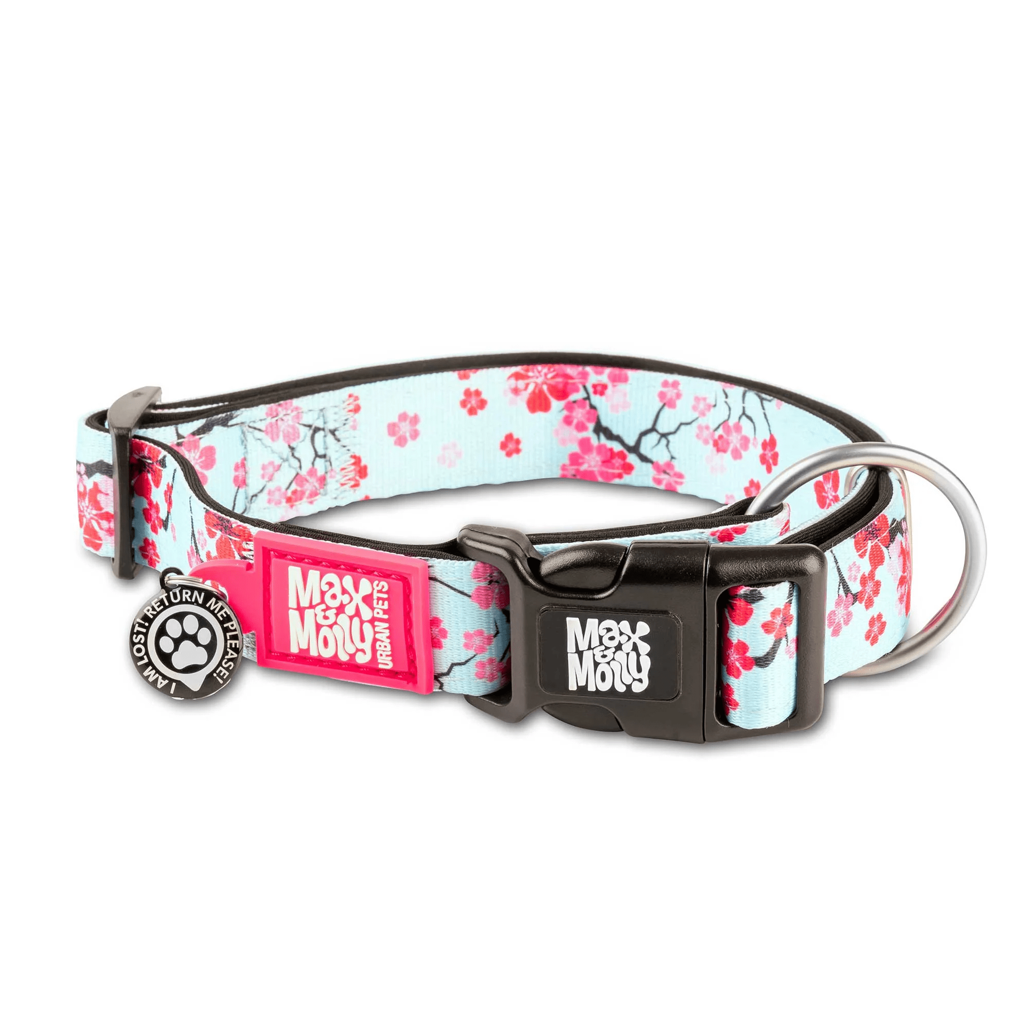 Collar Perro Smart ID Cherry Bloom
