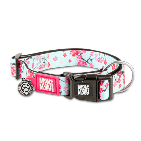 Max & Molly - Collar Perro Smart Id Cherry Bloom