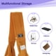 thumbnail image 4 of Uxcell Transportín de Bandolera para Mascotas para Perros y Gatos Pequeños de Hasta 16.5 Libras, Transportín de Bandolera Reversible Manos Libres con Bolsillo, (Marrón Claro, 1 Unidad), 4 of 6
