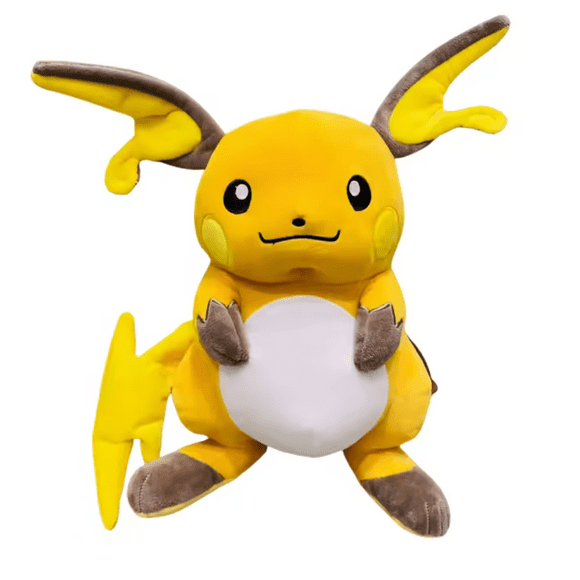 Peluche Pokemon Raichu 35 cms.