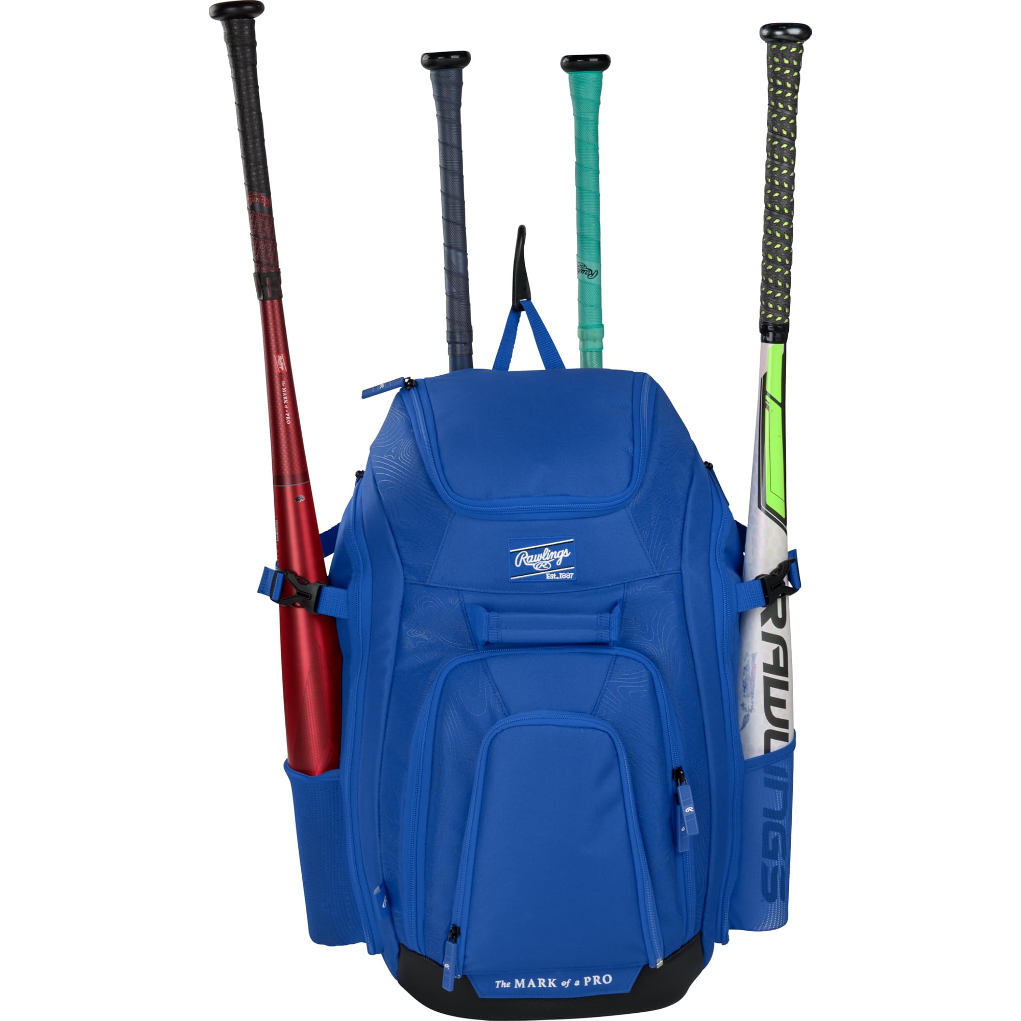 Mochila Rawlings Legion 2.0 Para Jugadores De Béisbol/sóftbol Royal
