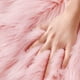 thumbnail image 3 of Bajada de Cama Piel de Oveja 60 x 180 cm - Rosado, 3 of 5