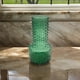 thumbnail image 4 of Florero Decorativo De Vidrio Con Diseño Base Ancha Verde 25, 4 of 7
