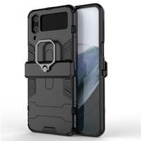 Foxdock Funda Antigolpes Para Samsung Galaxy Z Flip 4 5G – Protección Total Con Soporte Y Diseño Robusto