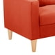 thumbnail image 3 of Sofa New Retro 3CG Felpa 05 Naranja, 3 of 6