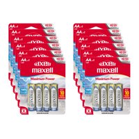 Pack 48 Pilas Alcalinas Maxell Aa Blister 4 Uds.