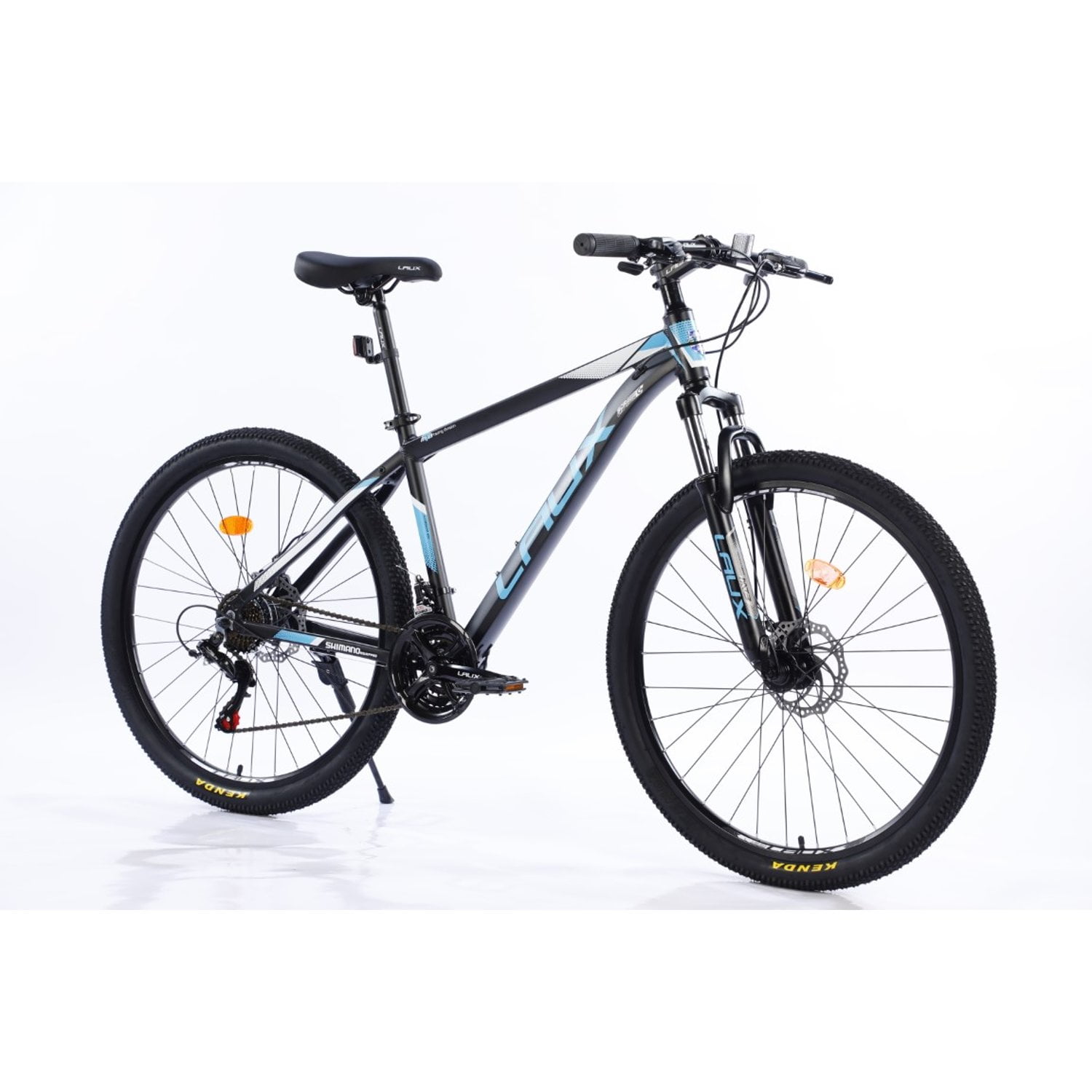 Bicicleta Mtb 27.5" Laux Advanced 21 Velocidades Matte Gray/blue