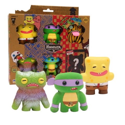 P.M.I. - Caja Con Ventana Coleccionable De La Serie 2 De Plush Figures Fuggler, Paquete De 6 Unidades