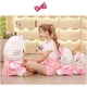 thumbnail image 3 of Lindo muñeco de peluche de Hello Kitty, muñeco de peluche suave, juguetes de animales, almohada suave, cojín, regalo de cumpleaños para niña (color: rosa, tamaño: 60 cm), 3 of 7