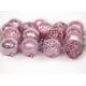 thumbnail image 1 of Pack 16 Esferas Navidad Bambalinas 6cm Adornos Para Arbolito GOLD ROSE, 1 of 4