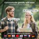 thumbnail image 2 of Gafas Traductoras con IA LYFDUW Bluetooth Inalámbricas UV400, 2 of 7