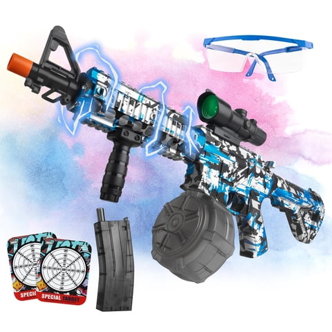 Gel Ball Blaster Herisona Large Splatter Con Tambor 170 Fps
