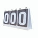 thumbnail image 2 of Flip Scoreboard Tabla Portátil Score Flipper Para Bádminton Voleibol Fútbol Gris, 2 of 3