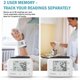 thumbnail image 4 of Monitor de presión arterial de muñeca LEYGUAR con brazalete ajustable, 4 of 7