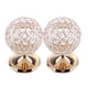 thumbnail image 3 of 2x Candelabros Votivos De Cristal Bling Para Centros De Mesa De Boda, 3 of 5