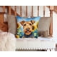 thumbnail image 3 of Cojín Sunflowers Airedale Terrier, 3 of 6
