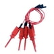 thumbnail image 1 of 5 Piezas Analizador Lógico Cable Sonda Prueba Gancho Gancho Línea 20cm Rojo, 1 of 5