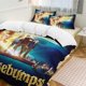 thumbnail image 1 of Goosebumps 3-Piece Bedding Set Warm And Comfortable Soft Duvet Cover Bed Set for Boys Girls Kids Adult Bedroom All Season, 1 of 5