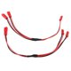 thumbnail image 1 of 2 Uds RC Lipo Cable De Batería Macho Y Hembra 1:2 Y Divisor 20AWG Conector JST, 1 of 3