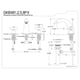 thumbnail image 2 of Grifo Kingston Brass English Country GKB985PX de instalación amplia, 2 of 2