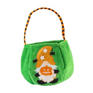 Bothyi - Bolsa De Calabaza Decorativa 22X18Cm Para Bolsas De Regalo Bolsas De Compras Bolsas De Recuerdo Verde