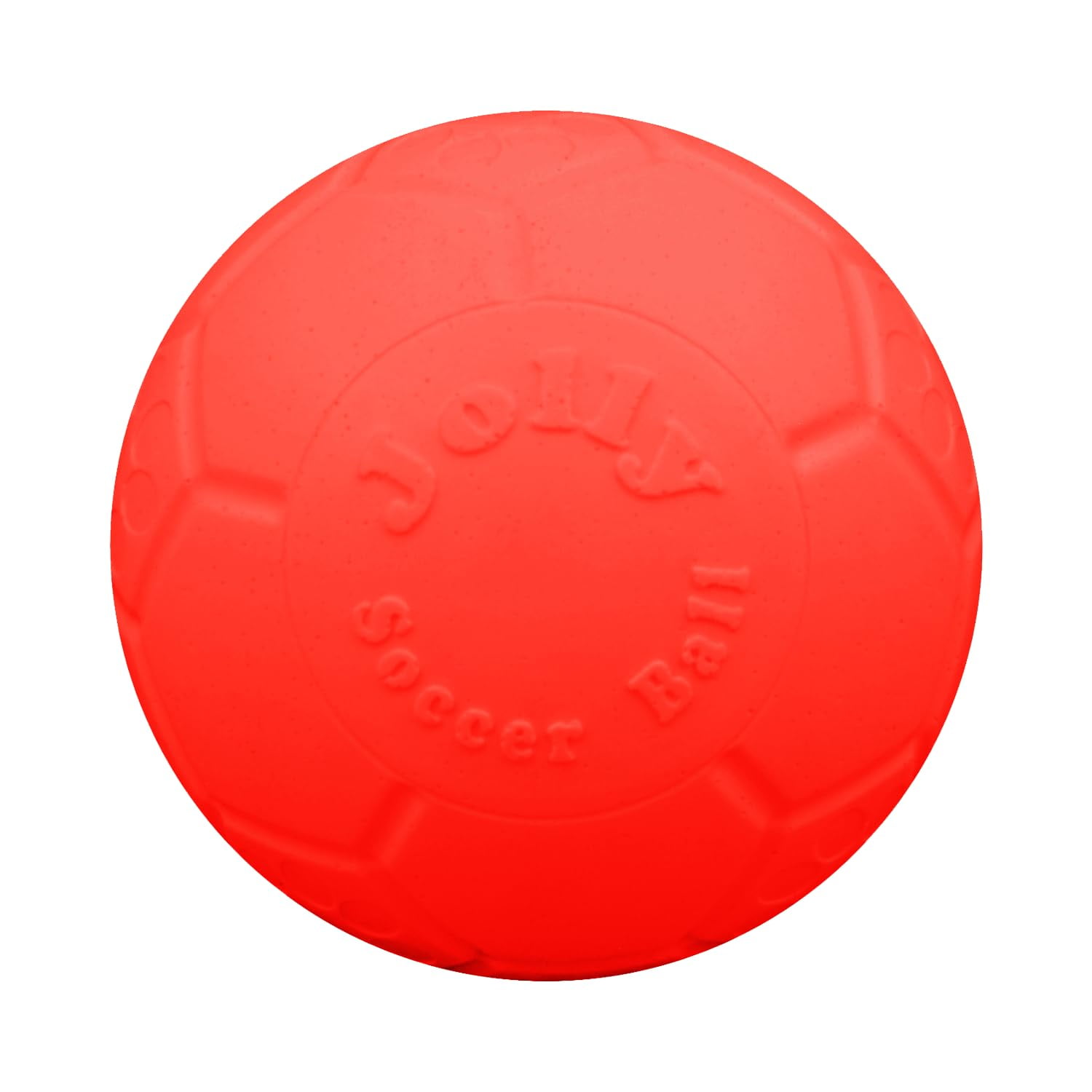 Balón De Fútbol Para Perros Jolly Pets, Tamaño Grande, Naranja, Para Más De 40 Libras