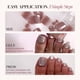 thumbnail image 5 of Uñas a presión Glamnetic The Vow Shimmery Nude 32 unidades, 5 of 6